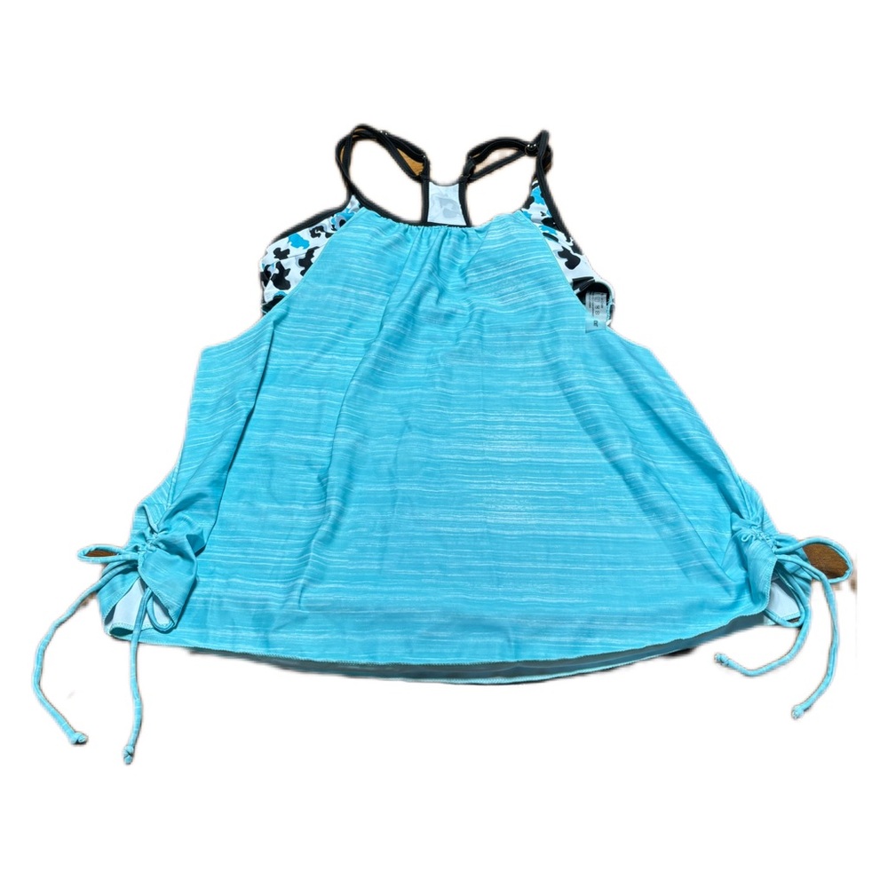 Women's Blue Swim Top
